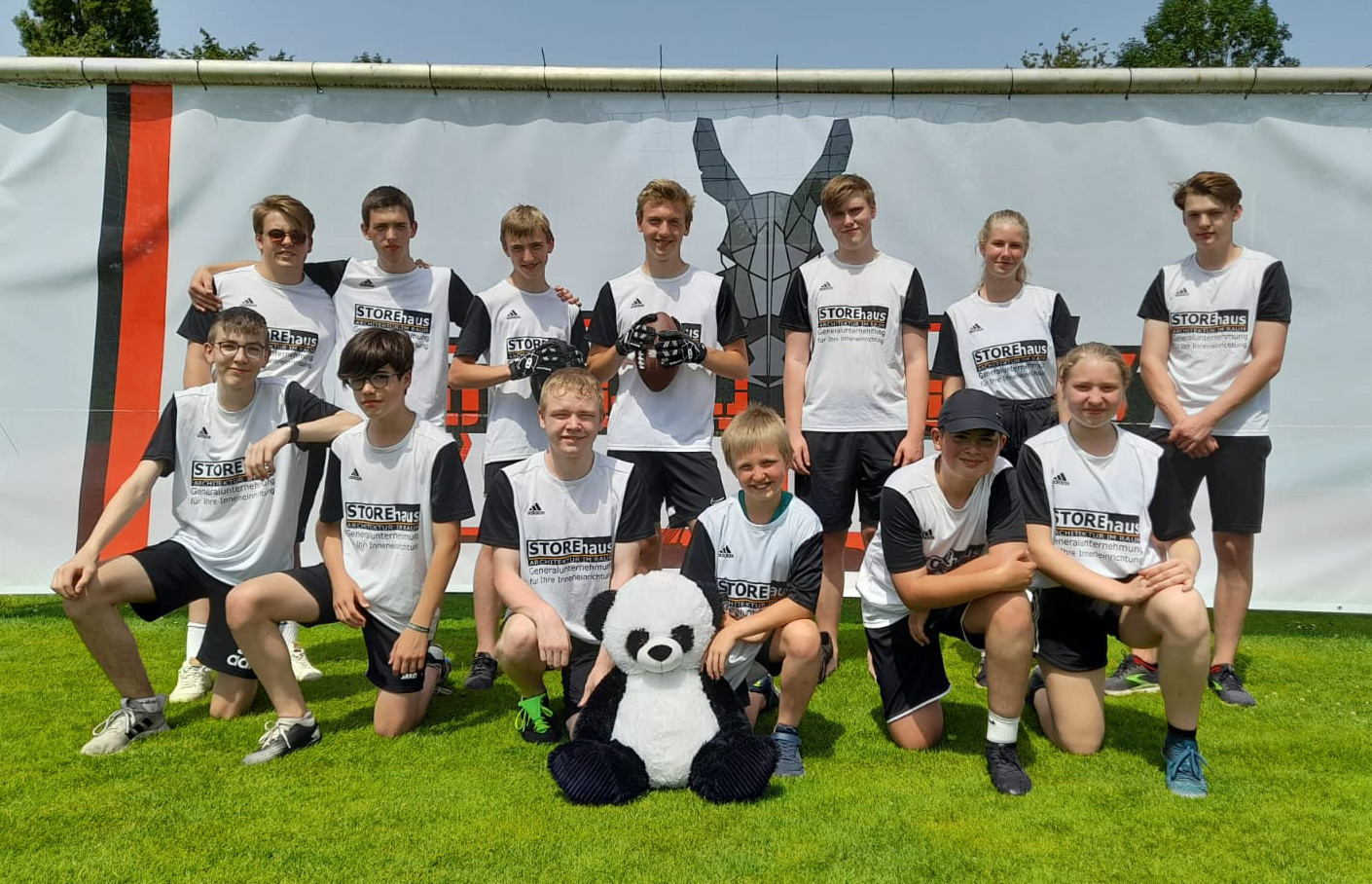 Teilnahme am Flagfootball-Turnier der Weseler Rhine Flags am 18. und 19. 06. 2022 im Aue-Stadion. Mehr auf der Homepage der Turn-Abteilung.